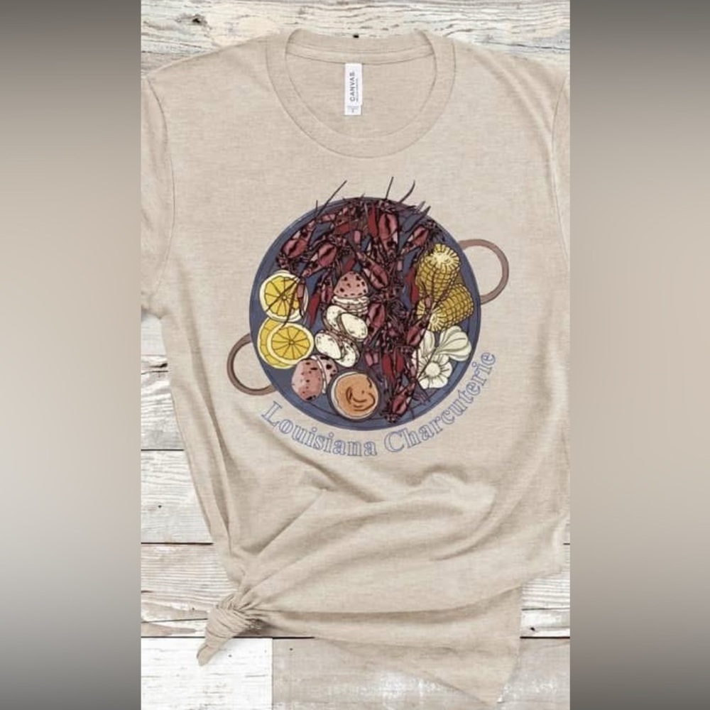 Louisiana Charcuterie Graphic Tee